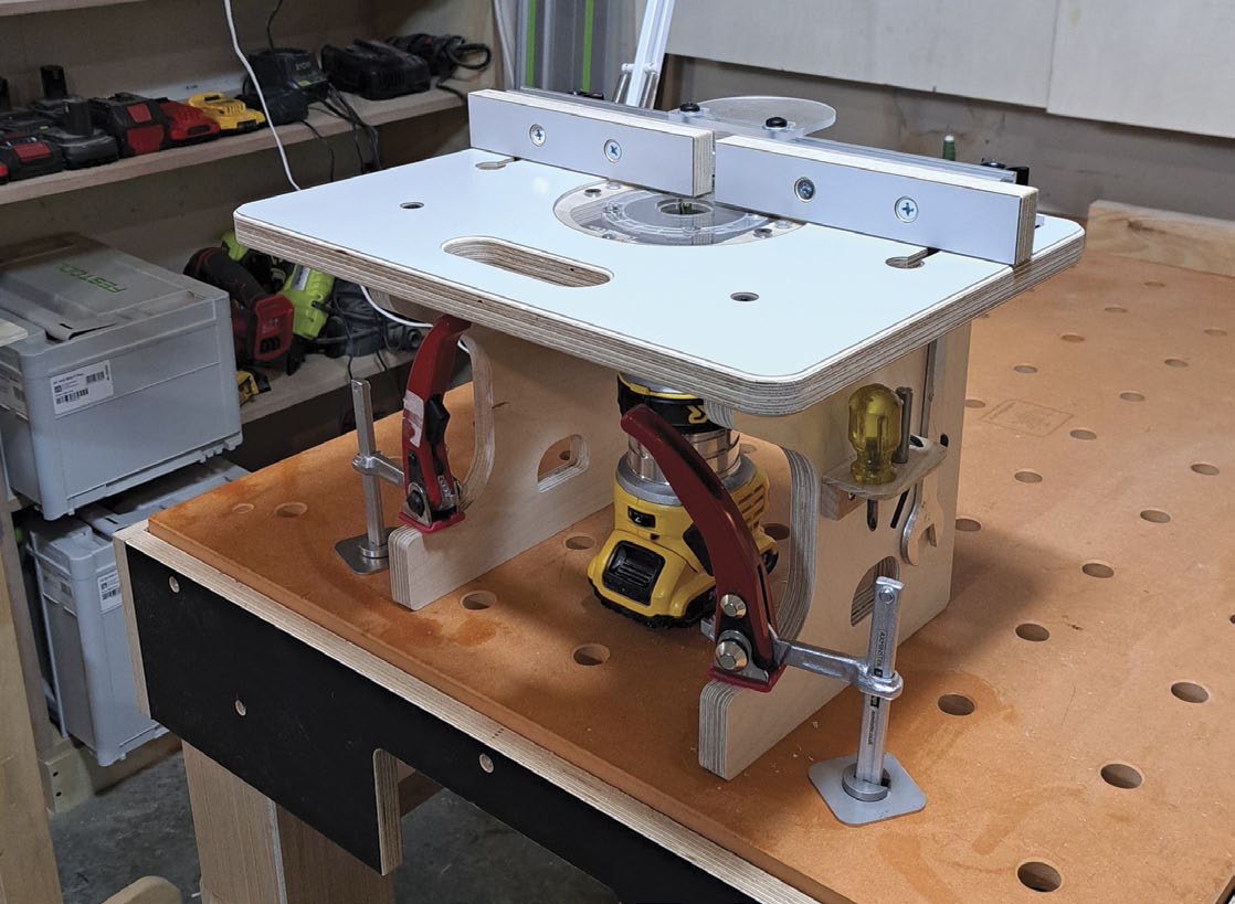 Veritas router table