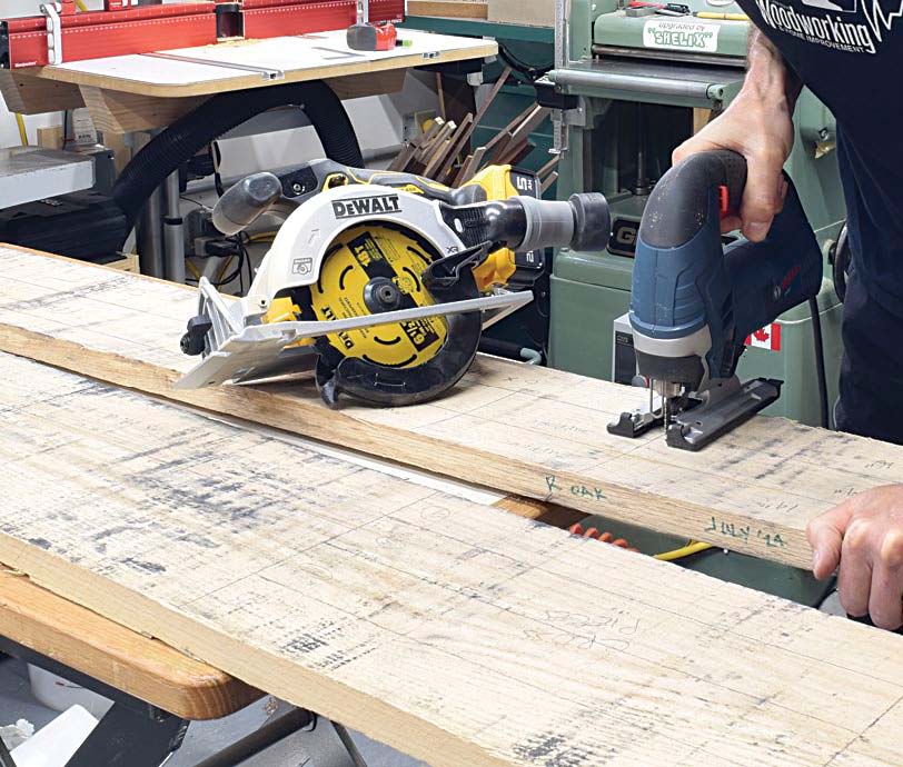 Bring the Saw to the Workpiece