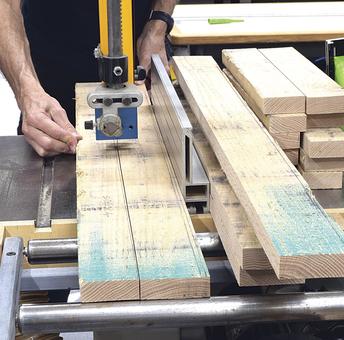 Head to the Bandsaw for Ripping