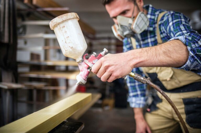 Spray finishing in a small shop? You bet!
