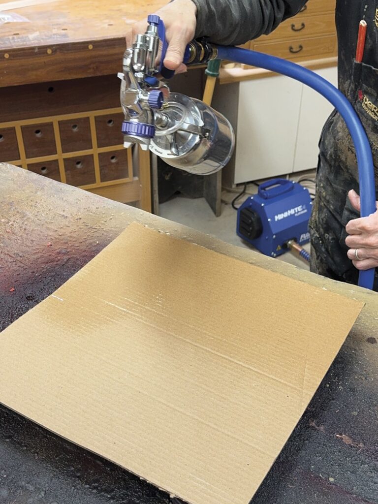 Adjusting your spray gun