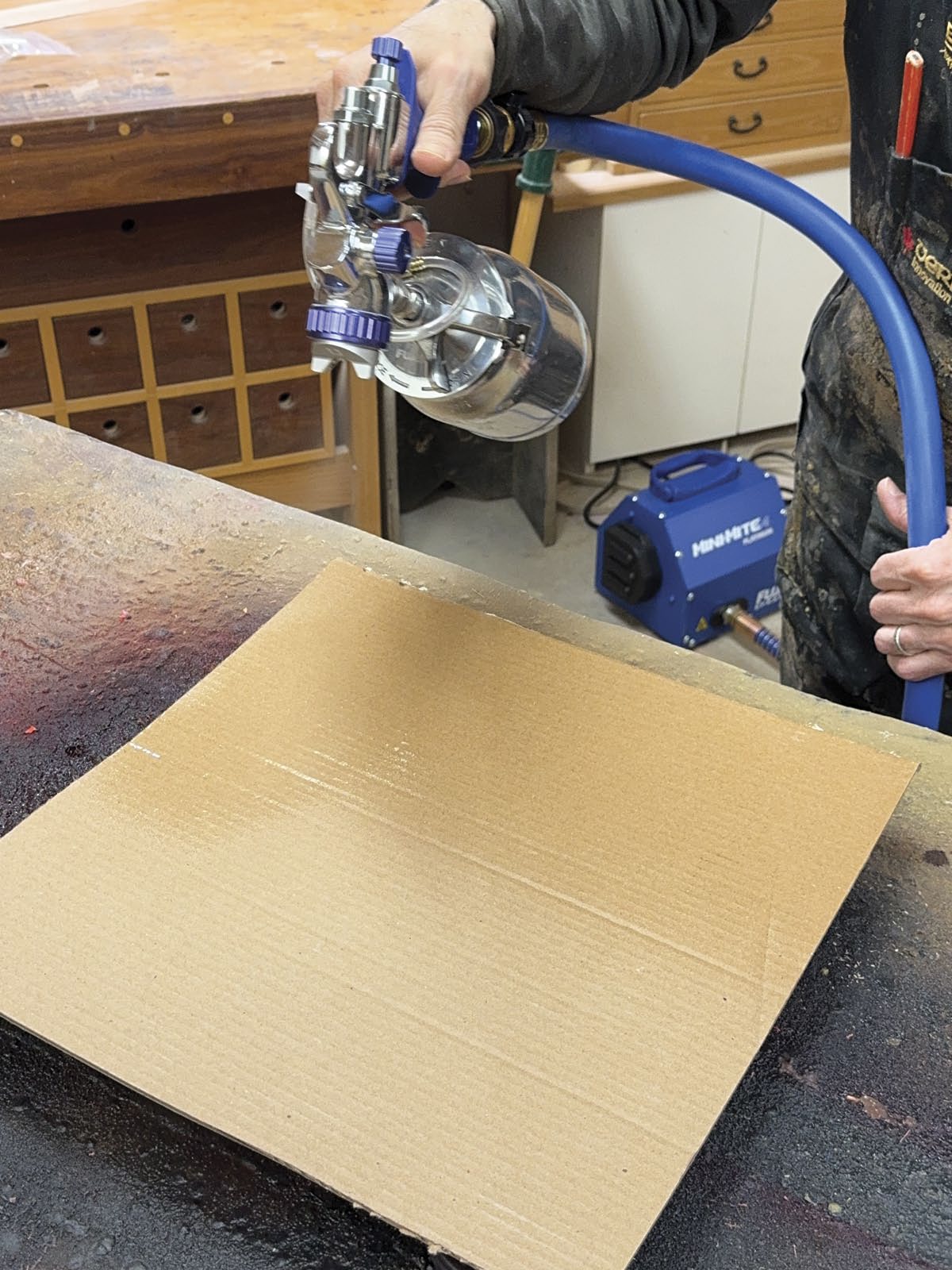 Adjusting your spray gun