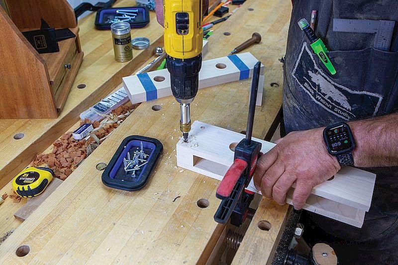 Drill Holes First