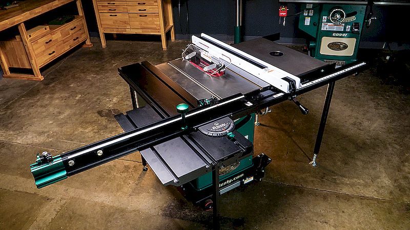 >Grizzly Industrial launches new sliding crosscut attachment for Grizzly, Shop Fox, and SawStop tablesaws