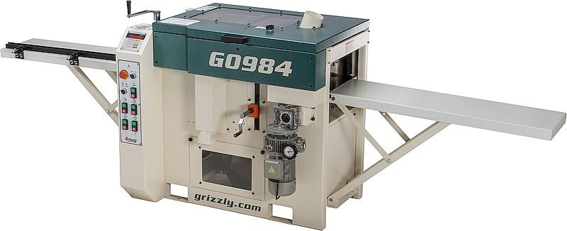 >Grizzly launches 4-sided planer/moulder for making production S4S lumber and mouldings