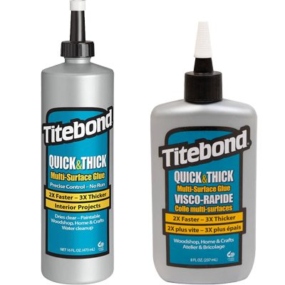 Titebond Quick and Thick - Canadian Woodworking