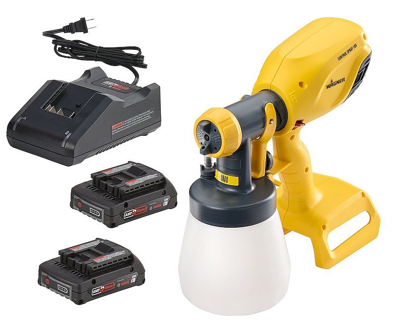>Wagner SprayTech Introduces Control Spray 18V HVLP Cordless Stainer