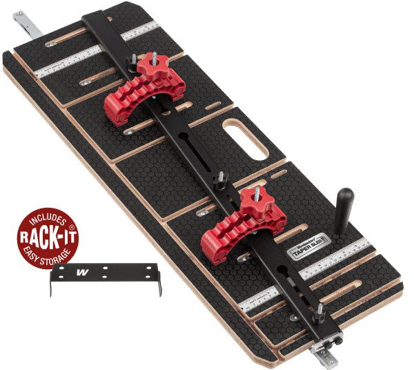 >Premium quality taper sled from Woodpeckers