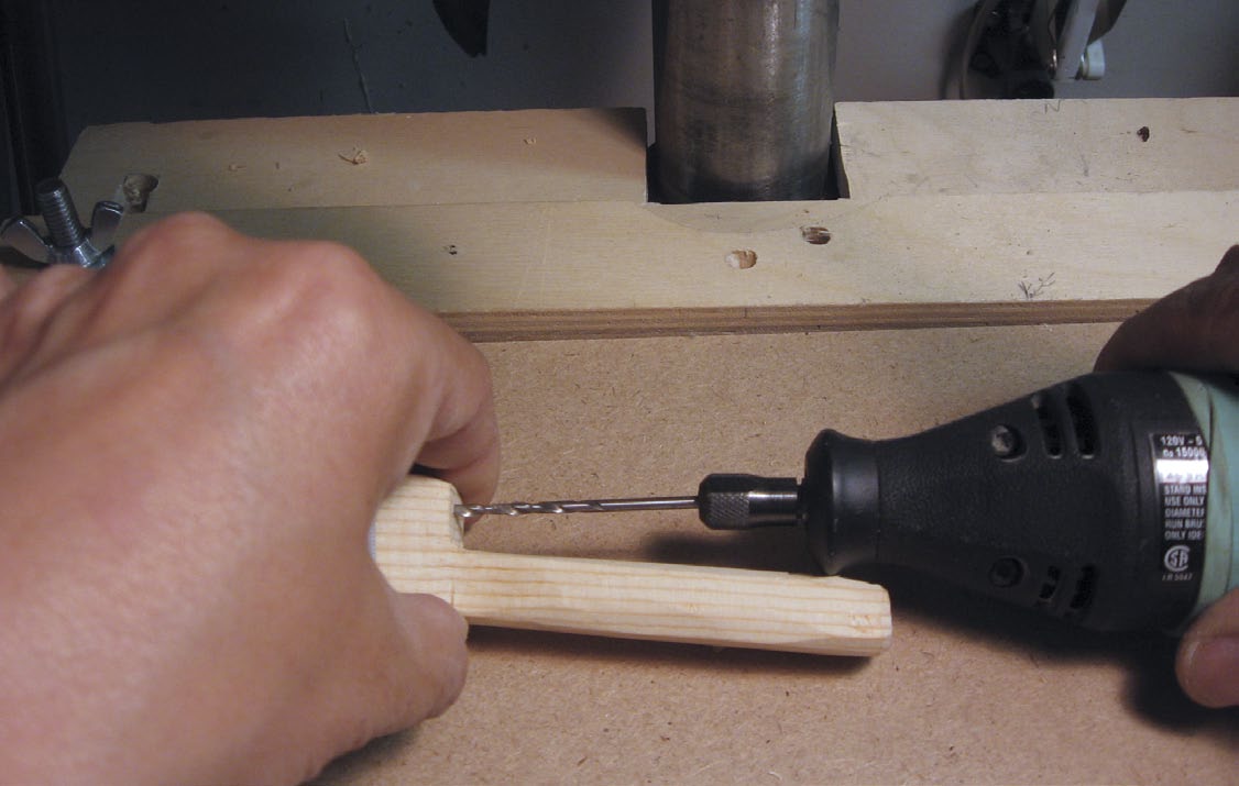 “Dowel Hinge” Holes