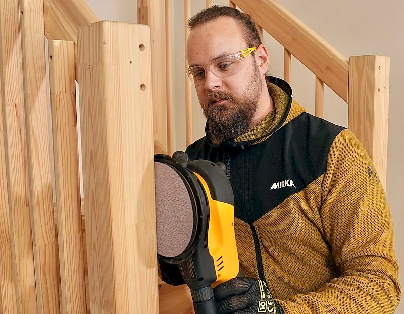 The New Heavy-Duty Rotary Sander