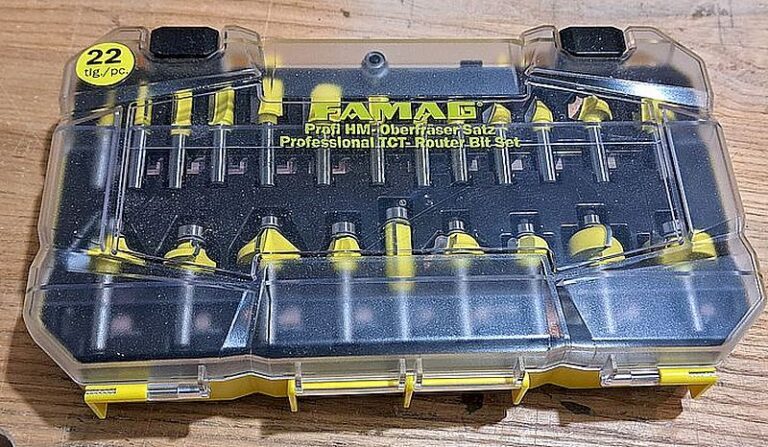 FAMAG professional router bit set