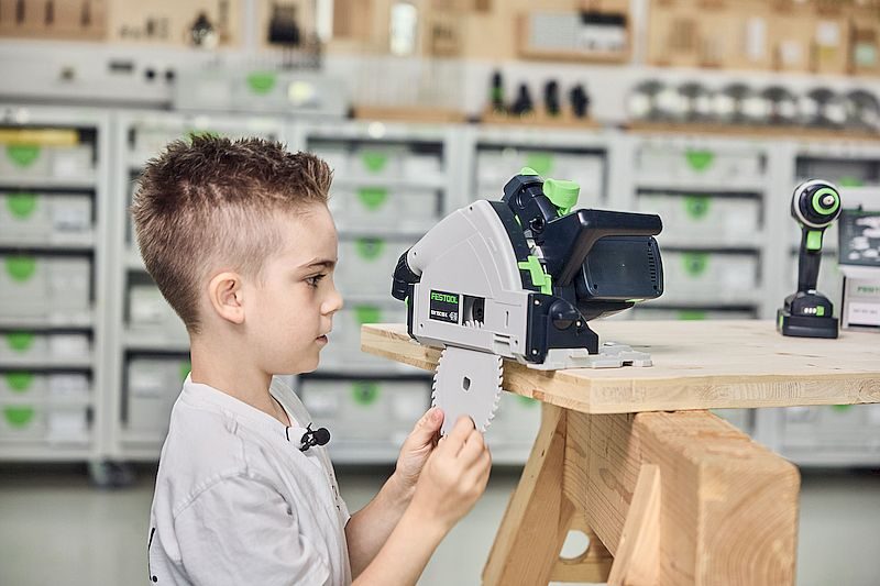 Festool cordless toy saw