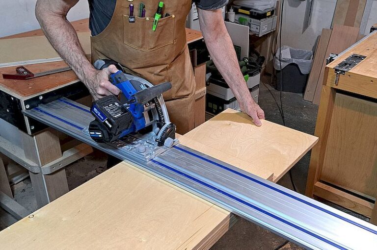 Kreg 20V Ionic Drive 6-1/2″ plunge-cut track saw