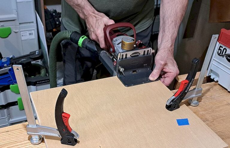 Lamello Zeta P2 biscuit joiner