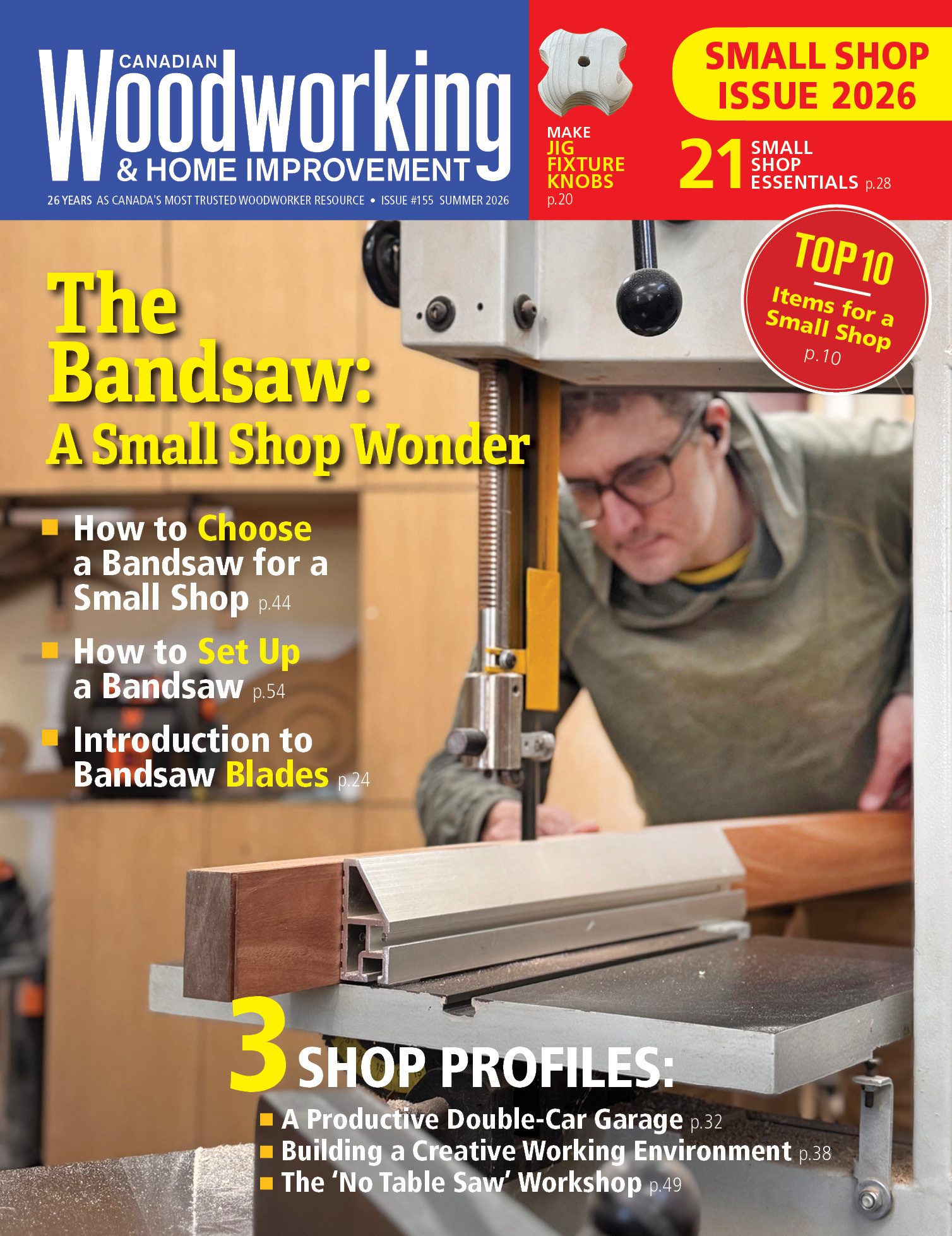 Summer 2026 issue - Canadian Woodworking