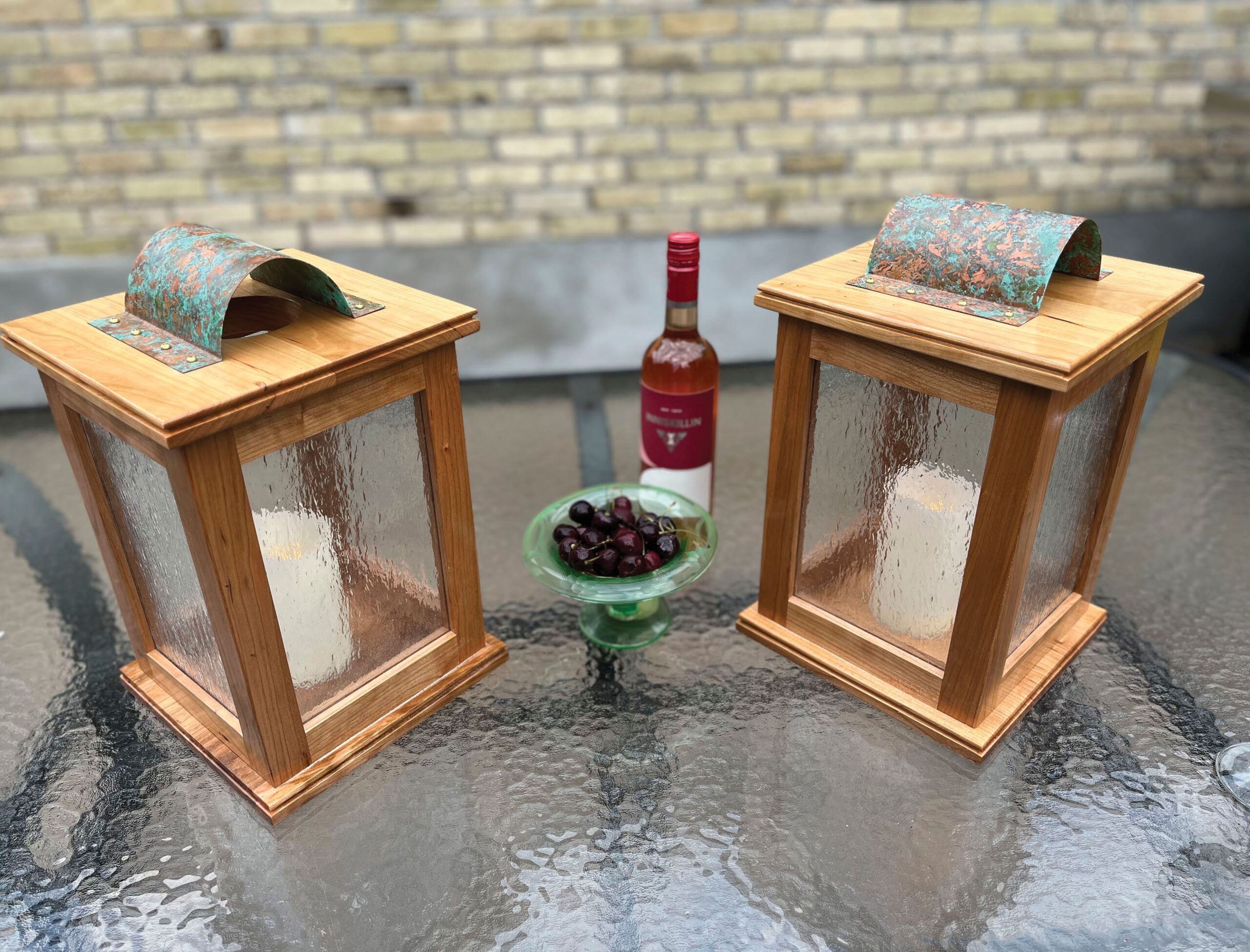 The glow of tradition: build a wood and copper lantern