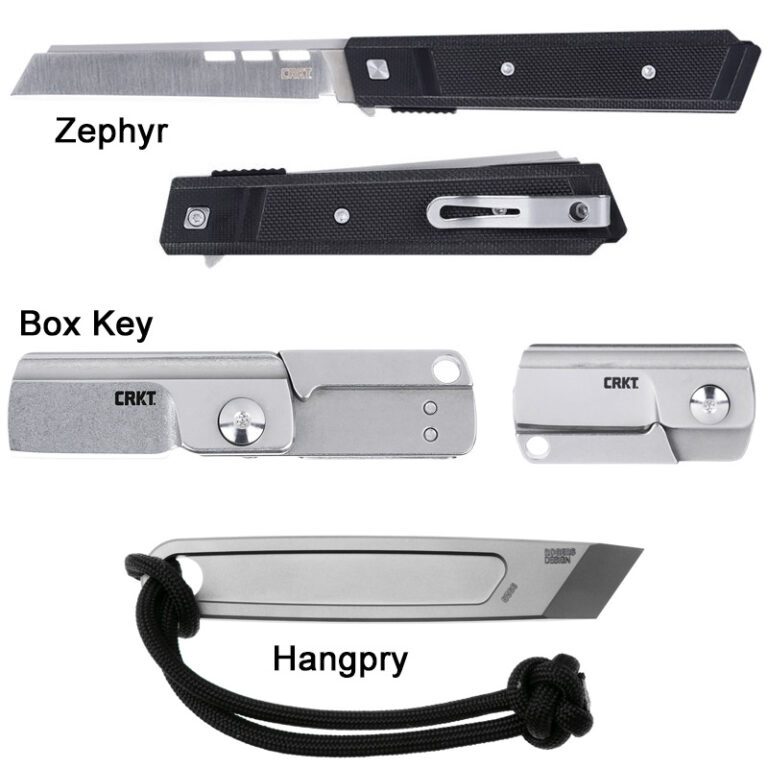 A close-up on three new CRKT tools