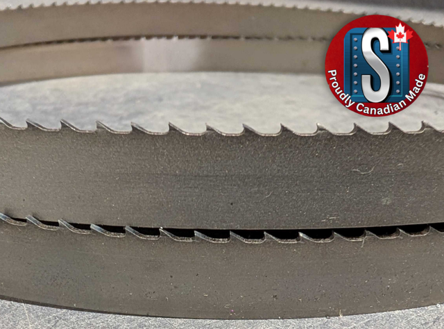 Premium custom bandsaw blades
