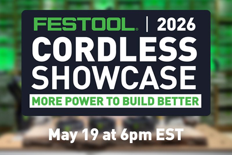 Festool’s 2026 cordless showcase